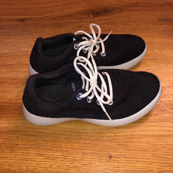 Le Mouton Unisex Wool Sneaker Heather Black - Picture 3 of 6